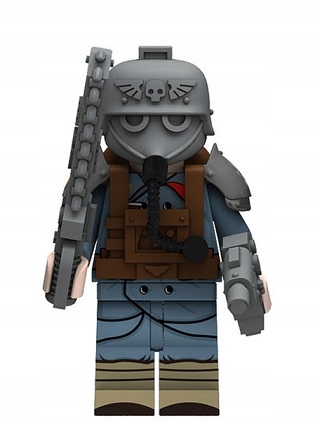 

Klocki figurka Warhammer 40K Death Korps of Krieg