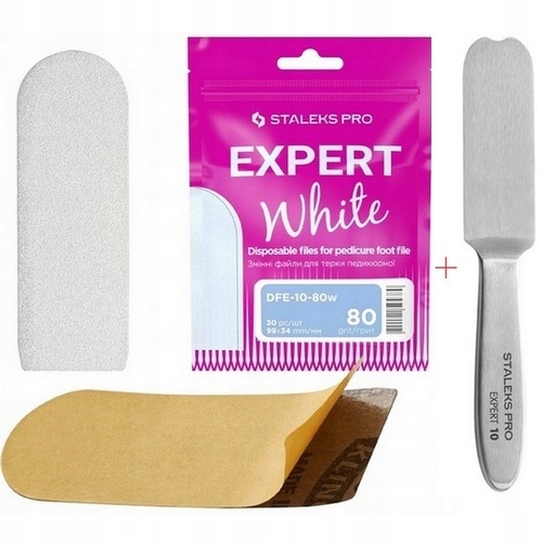 Staleks Sada 30 Nástavců Pro Struhadlo Na Pedikúru DFE-10-80W Základna MBE-10