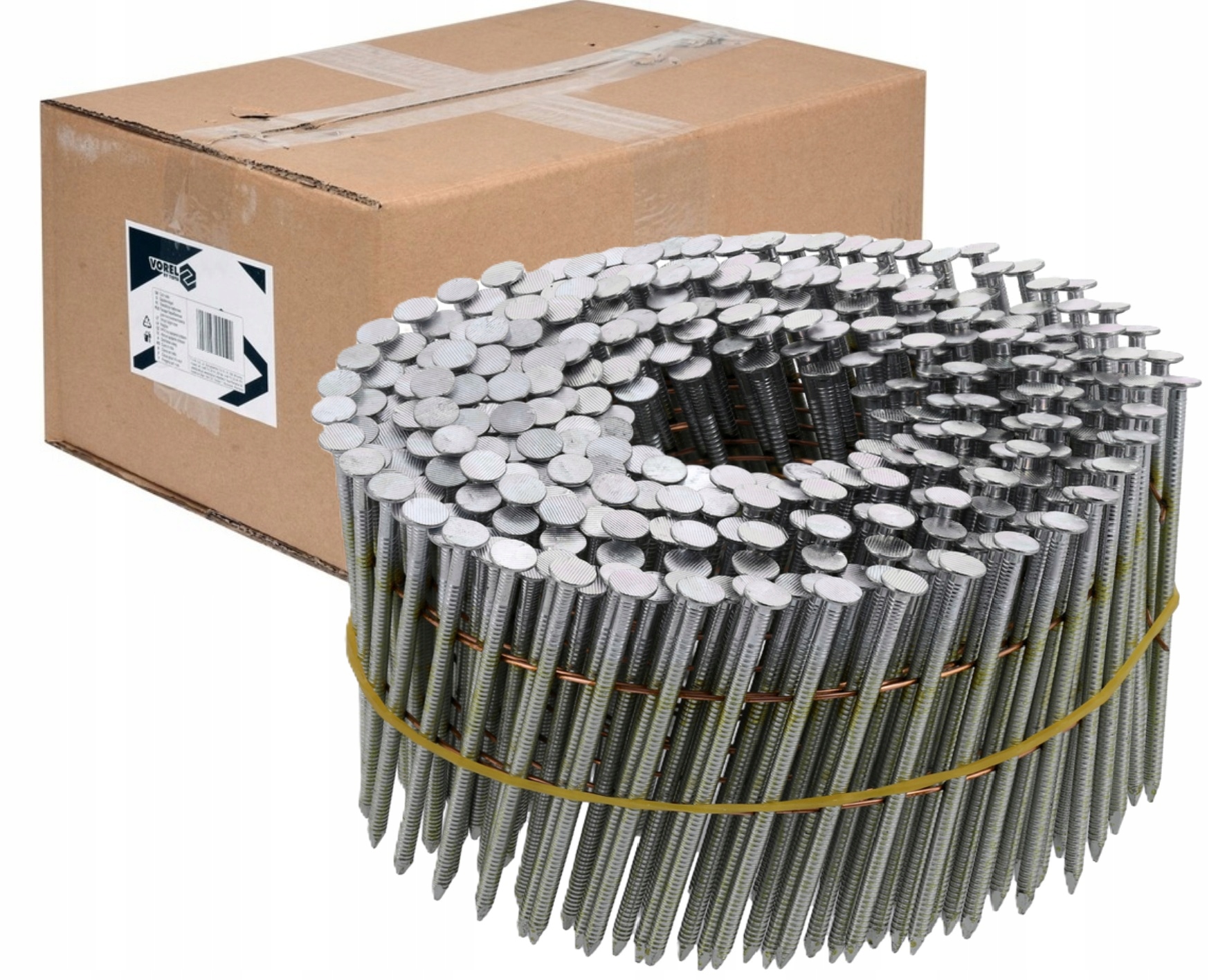 Hřebíky Do Bubnové Hřebíkovačky Pozinkované 64 mm, průměr 2,5 mm, 3600ks 72018