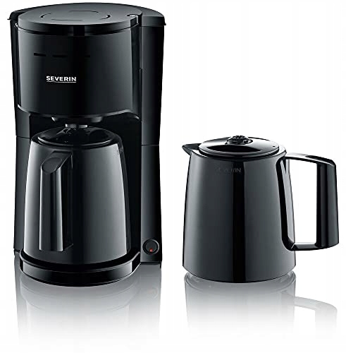 SEVERIN KA 9252 Czarny Ekspres Do Kawy Z Filtrami — miniatura 2