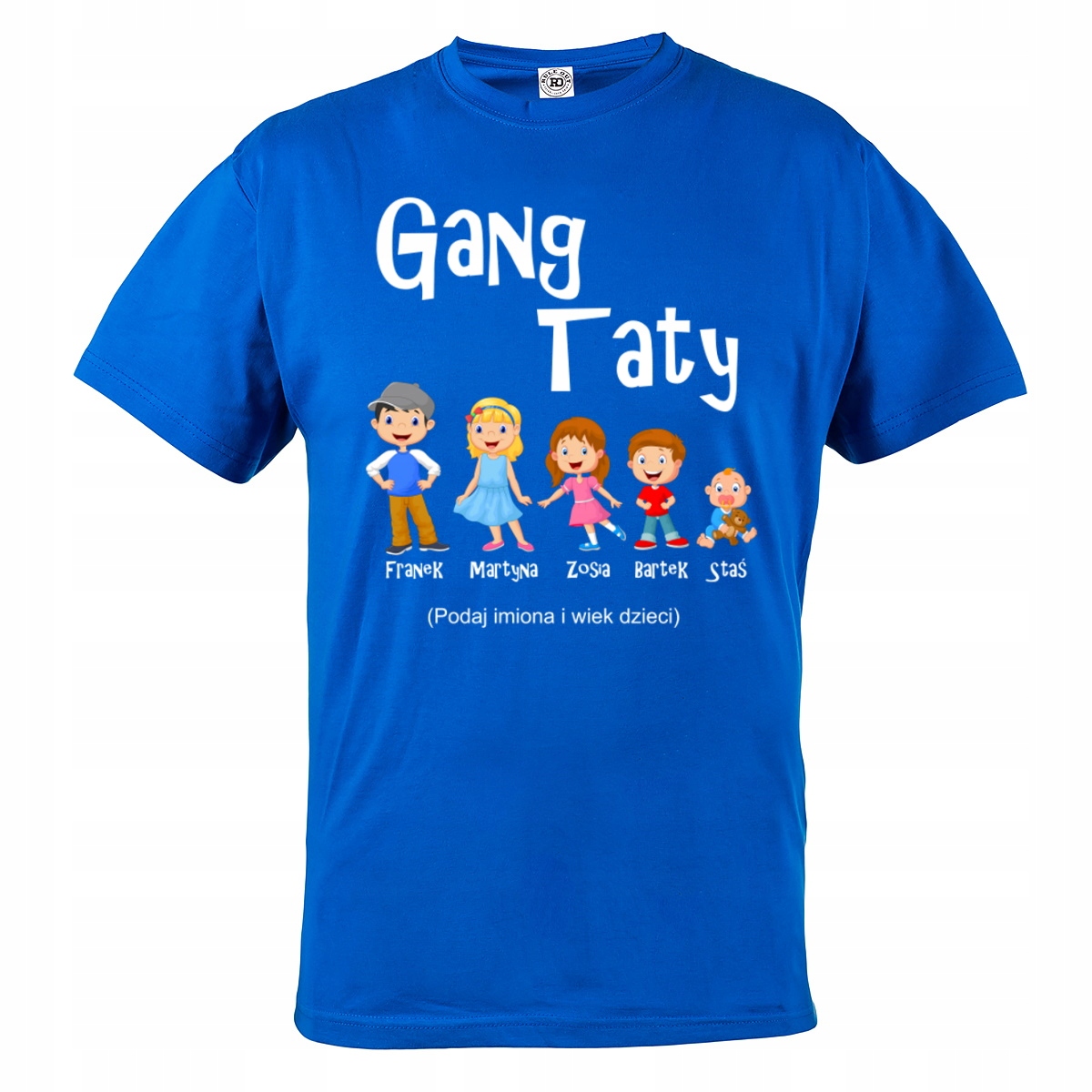 

Męska Koszulka Prezent Na Dzień Ojca Gang Taty