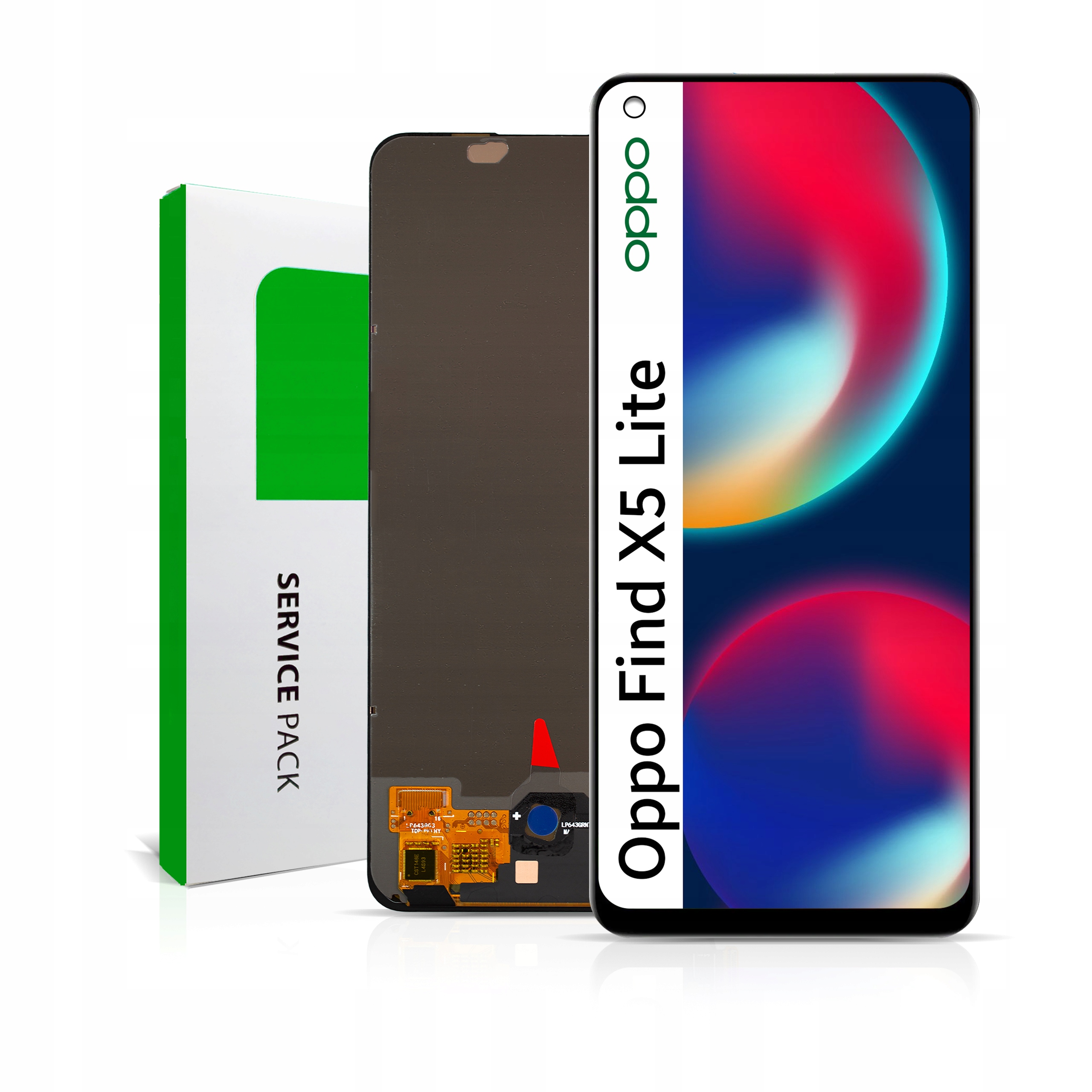 CPH2371 LCD pro Find X5 Lite Service Pack Displej Matrix Originál Zila