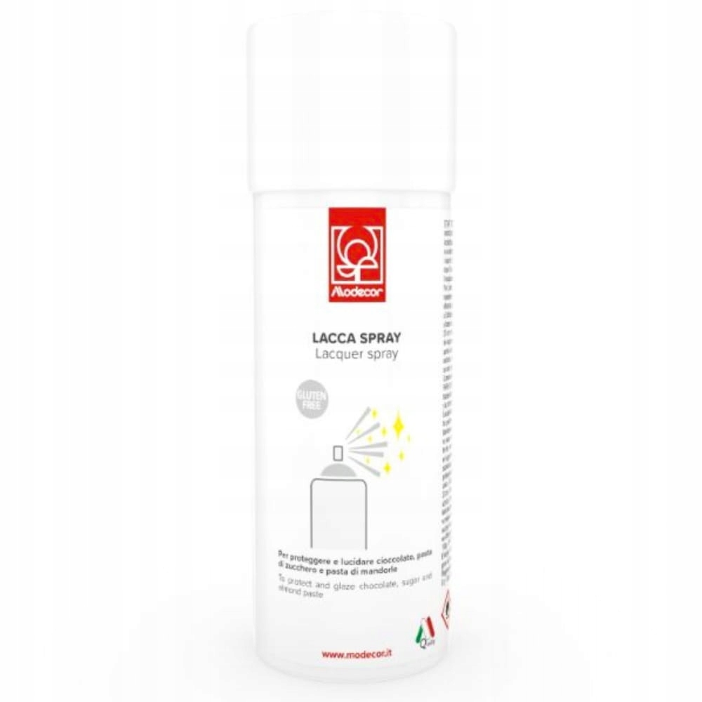 Szelak lakier w sprayu do czekoladek Modecor 300ml