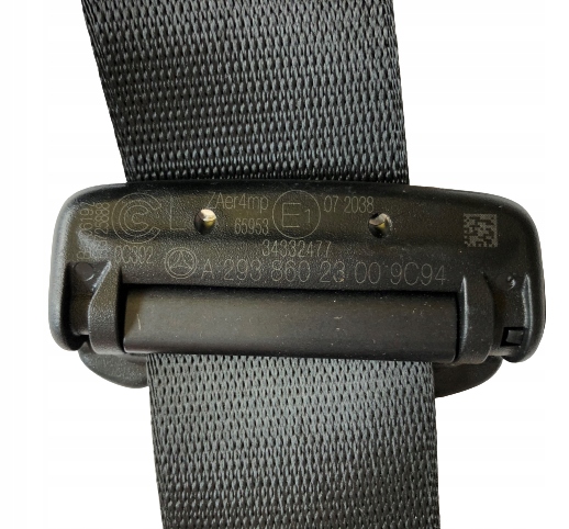 MERCEDES EQC 293 PAS BEZPIECZENSTWA LEWY TYL Weight with packaging 3 kg