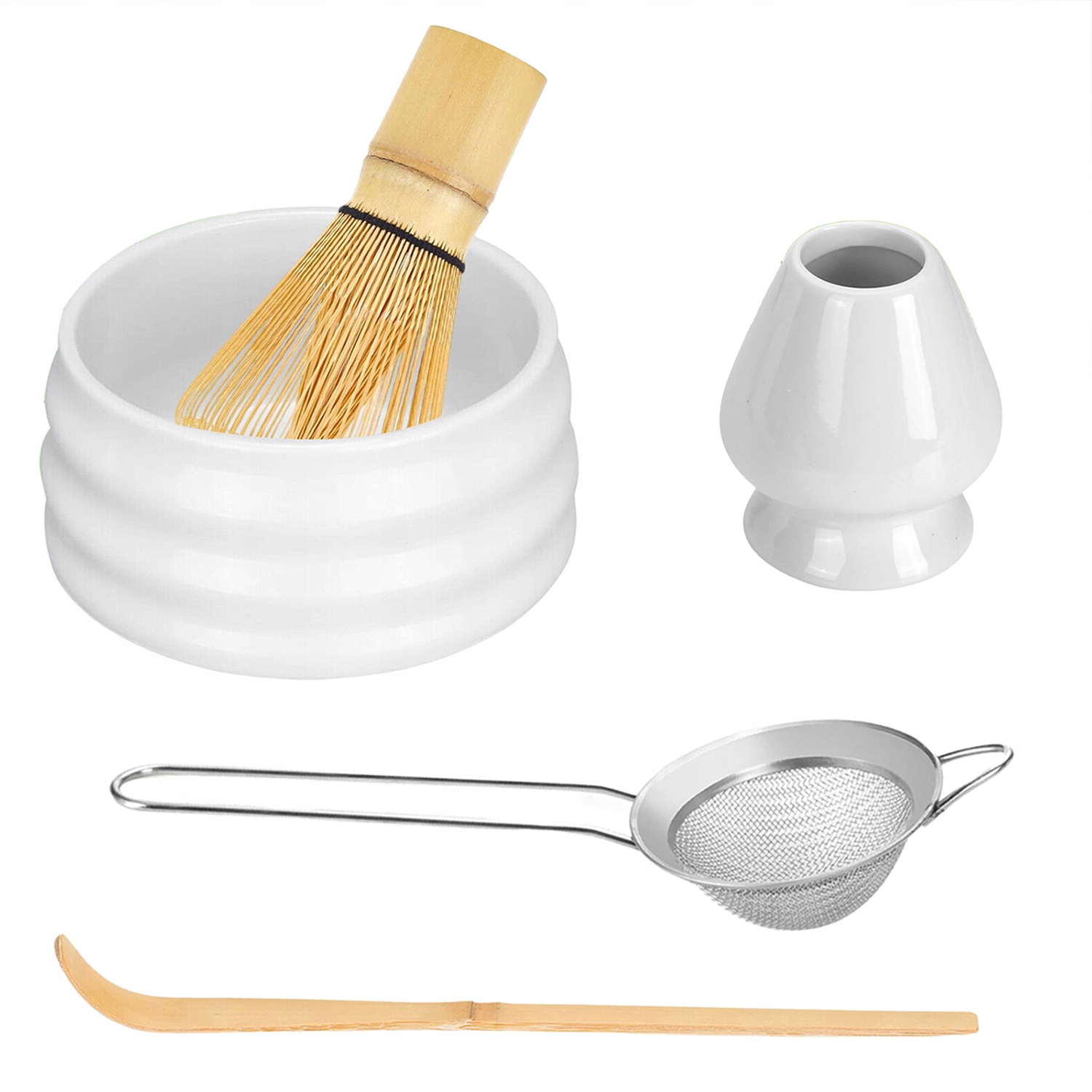 5V1 Sada Na Čaj Matcha, Sada Metel Matcha, S Metličkou Na Matchu