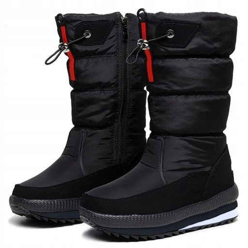 2 par BUTY DAMSKIE SNIEGOWCE ZIMOWE OCIEPLANE SNIEGOWCE DAMSKIE CIEPLE Marka bez marki