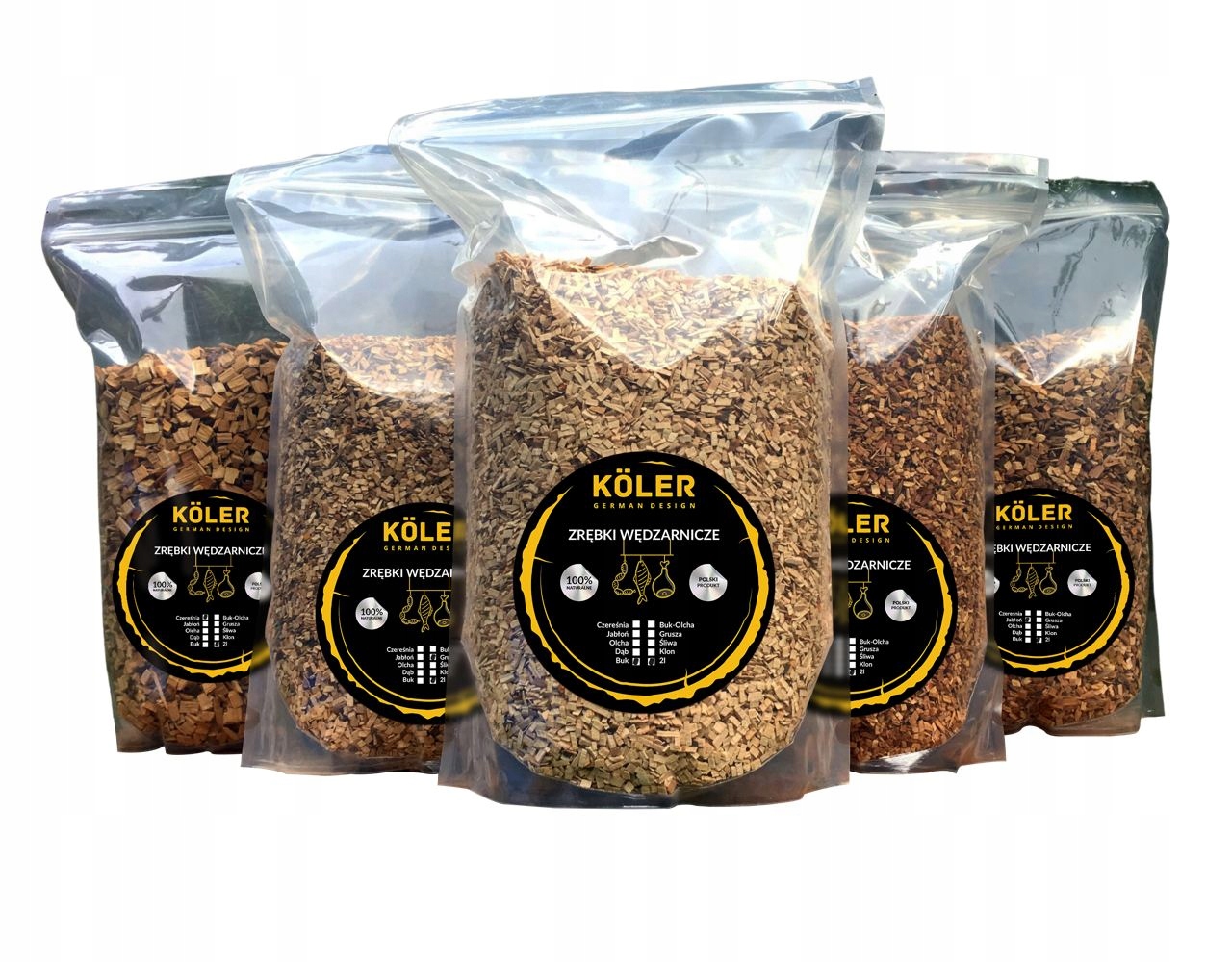 Zrębki wędzarnicze Śliwa KÖLER 2L