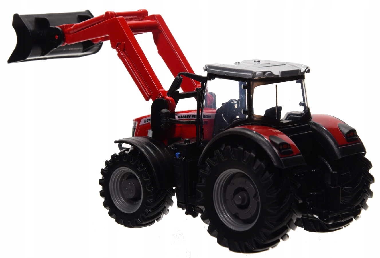 BBURAGO TRAKTOR ŁADOWARKA ŁYŻKA MODEL 1:43 Marka Bburago