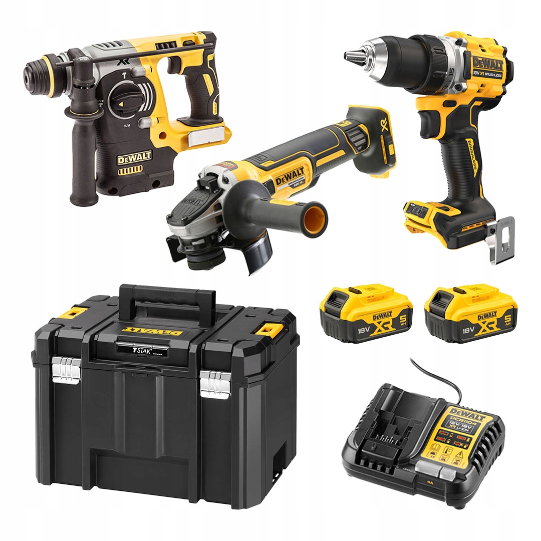 Sada elektrického nářadí Combo DeWALT DCK330P2T 18V Xr Bl 2X5Ah kufr