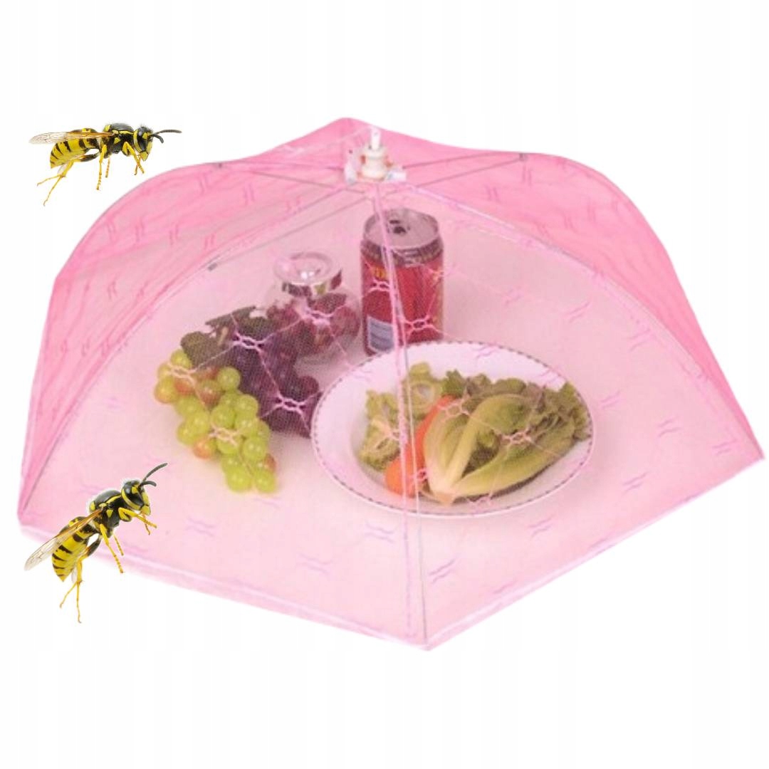 OSŁONA NA ŻYWNOŚĆ JEDZENIE MOSKITIERA SIATKA GRILL 50cm x 50cm