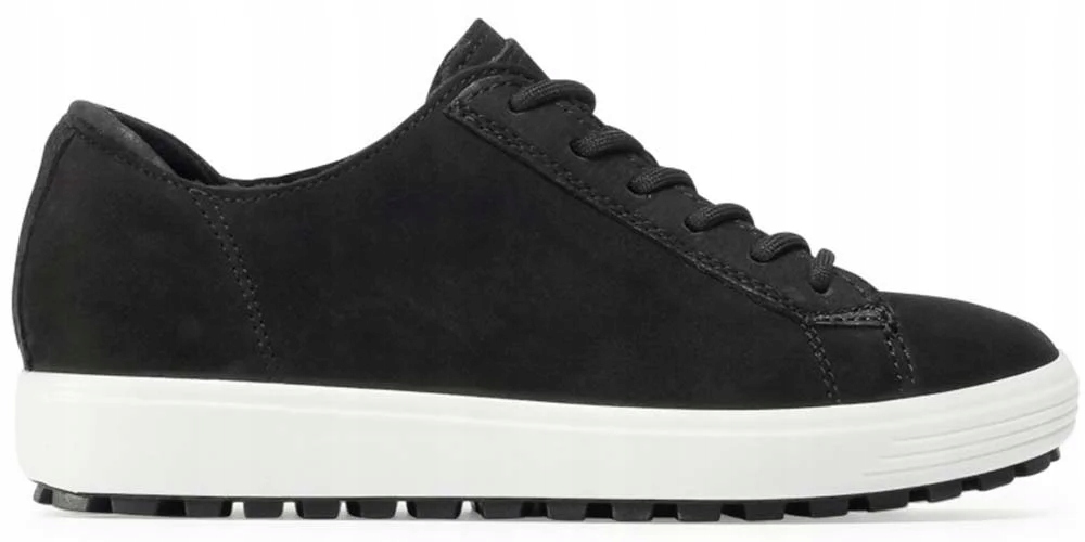 Ecco Dámské zateplené polobotky Soft 7 velikost 40 černé, nubuková kůže