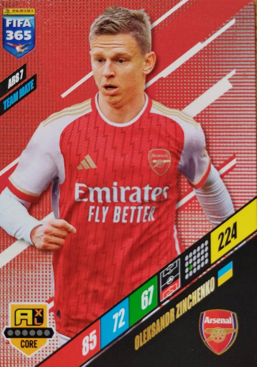 Fifa 365 2024 Team Mate Ars 7 Zinchenko Arsenal