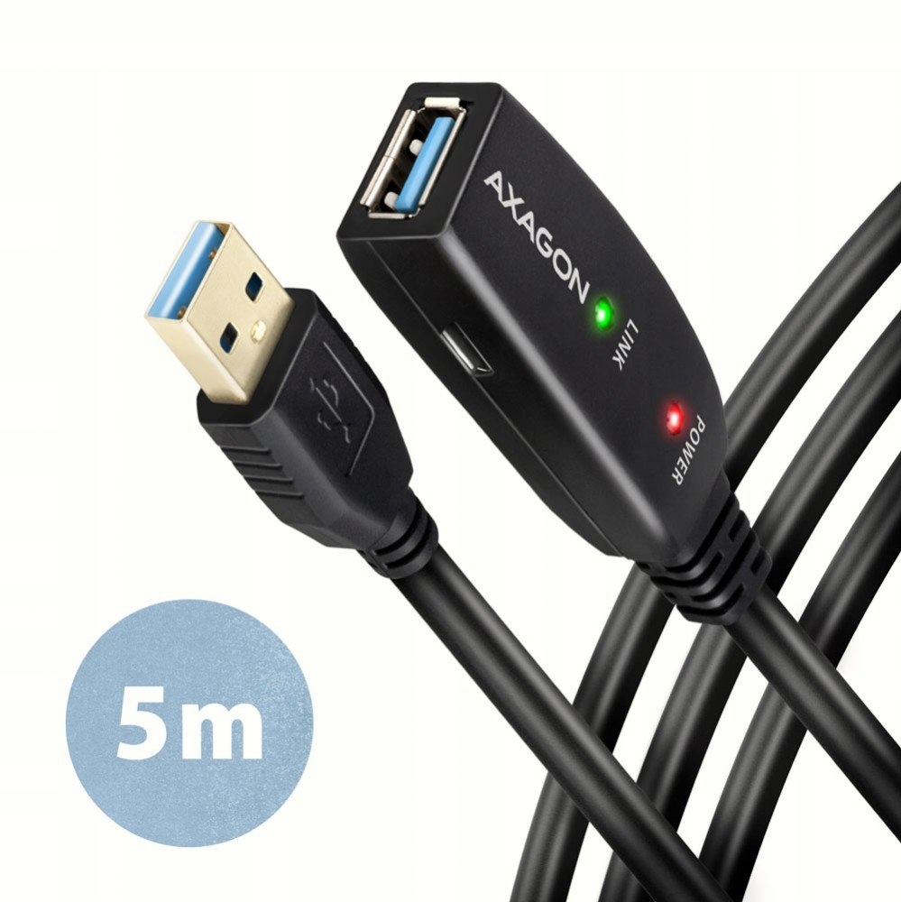 ADR-305 Usb 3.0 A-m -> A-f aktywny kabel przedłużacz/wzmacniacz 5m