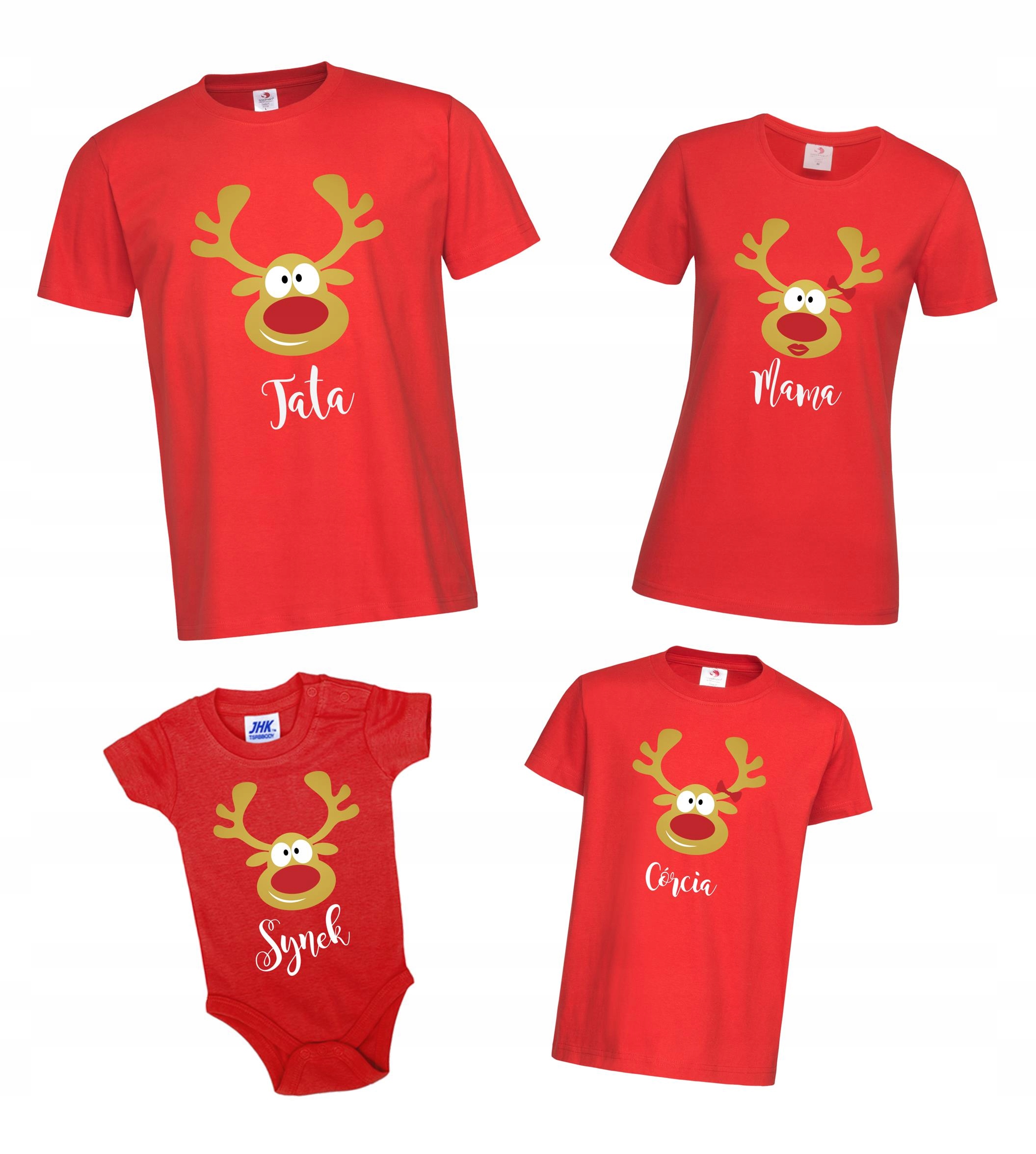 

Zestaw Koszulki Dla Rodziny Na Święta 4