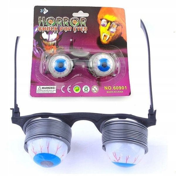 

Halloween Okulary Gały Wypadające Śmieszne Oczy