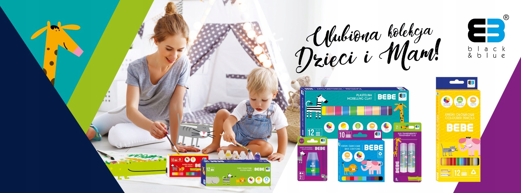 BLOK RYSUNKOWY biały A4 20k 120g Interdruk BB Kids Kod producenta BLRBxB