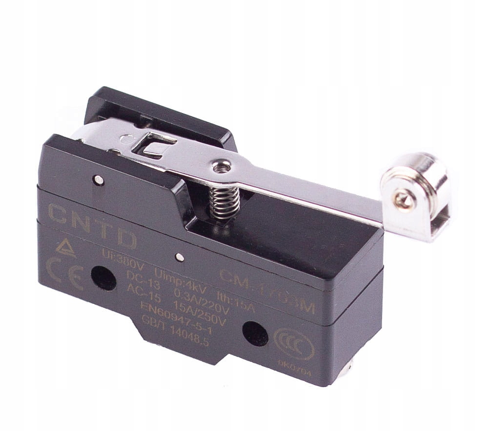 

Mikroprzełącznik CM-1703 (Z-15GW2-B) 15A; IP40