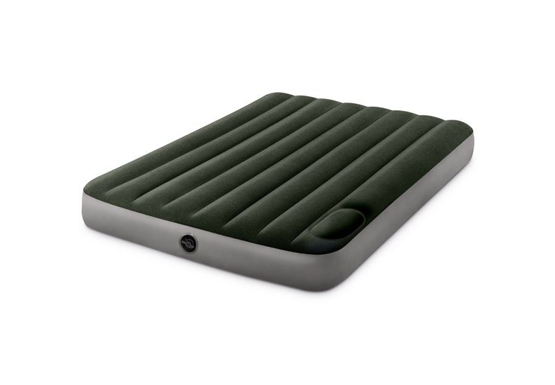 Intex 64762 Łóżko dmuchane Dura-Beam Downy Airbed 137x191x25cm z pompką