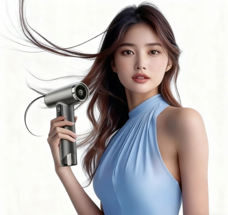 Prenosná bezdrôtová akumulátorová sušička vlasov s Usb nabíjaním