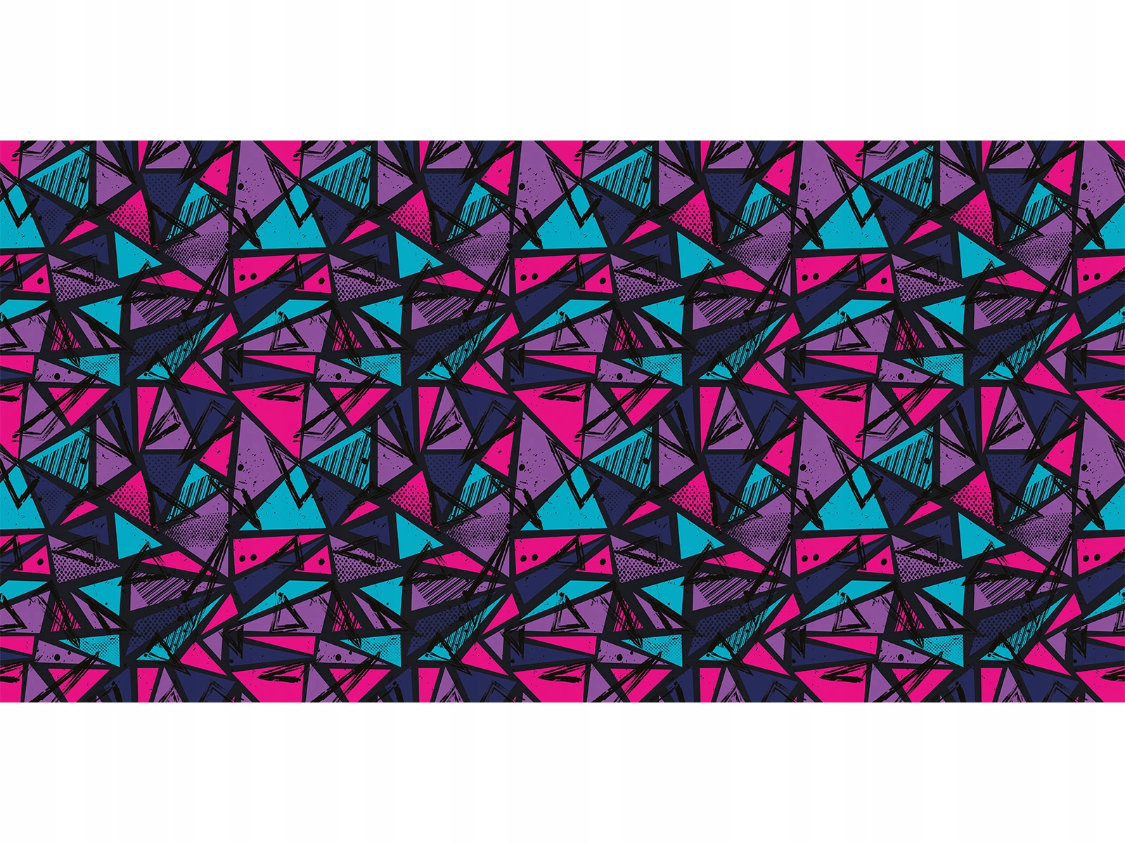 Mata ochronna 120x60 na Biurko Graffiti Trójkąty