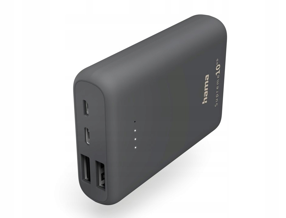Powerbank Hama 10000 mAh szary