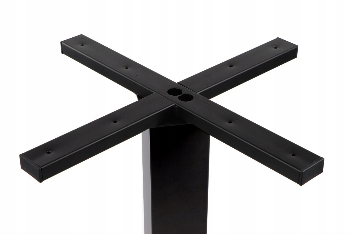 SOLIDNA PODSTAWA STOŁU STOLIKA CZARNA SH-5002-6 Model SH-5002-6/B