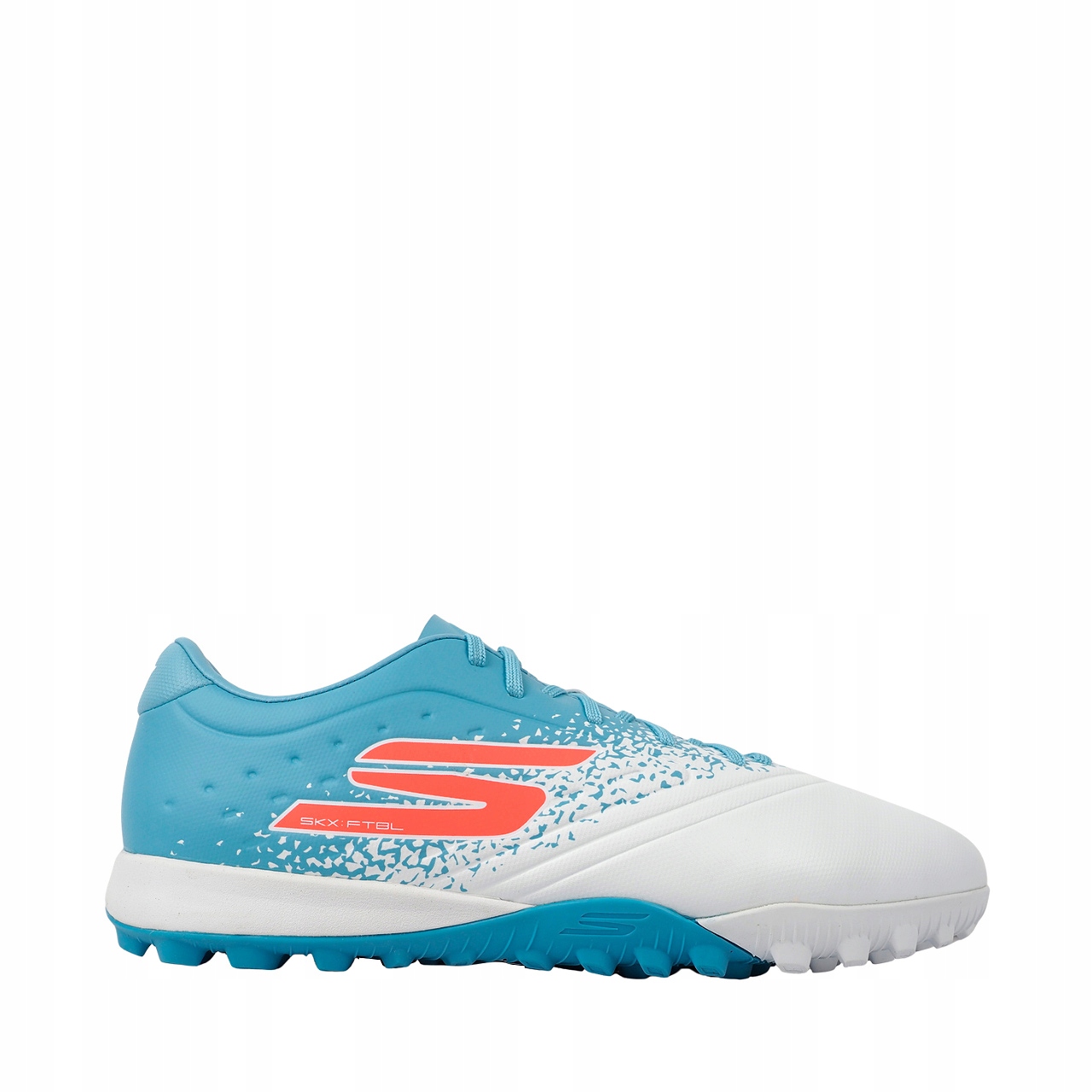 Fotbalová obuv Skechers Razor 1.5 Academy Tf modro-bílé 252016 Wtqp 4