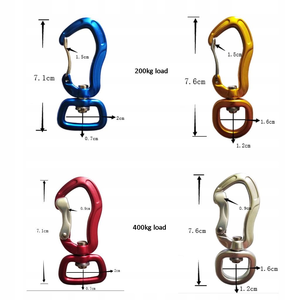 Obrotowy karabińczyk z oczkiem Krętlik z czer Kod producenta UISDF5DS455