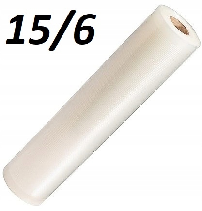 Folia Do Zgrzewarki Próżniowej 15cm Rolka 6m moletowana 15 x 600