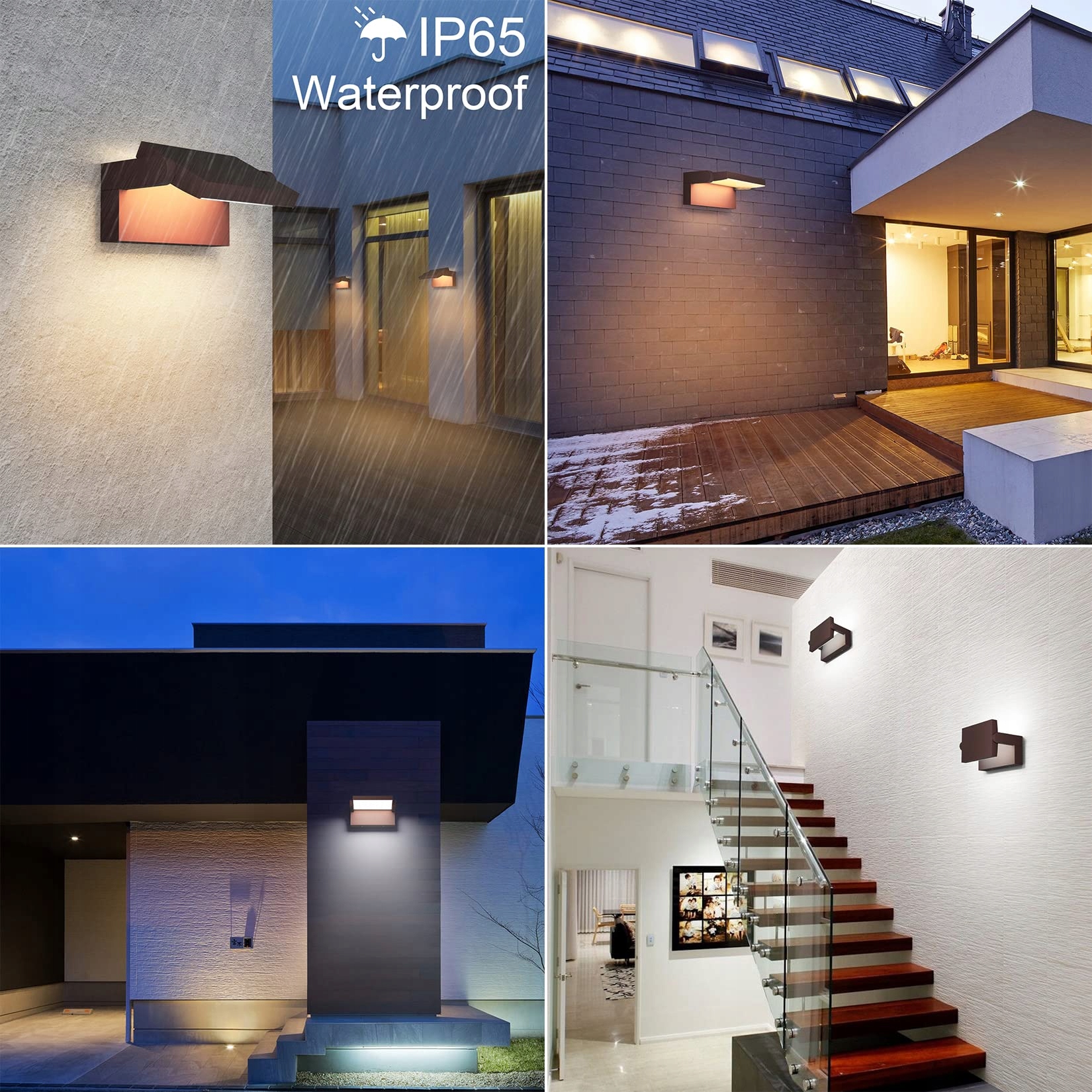 KLIGHTEN LED 24W Outdoor Wall Lamp, App Dimmable, IP65 — miniatura 6