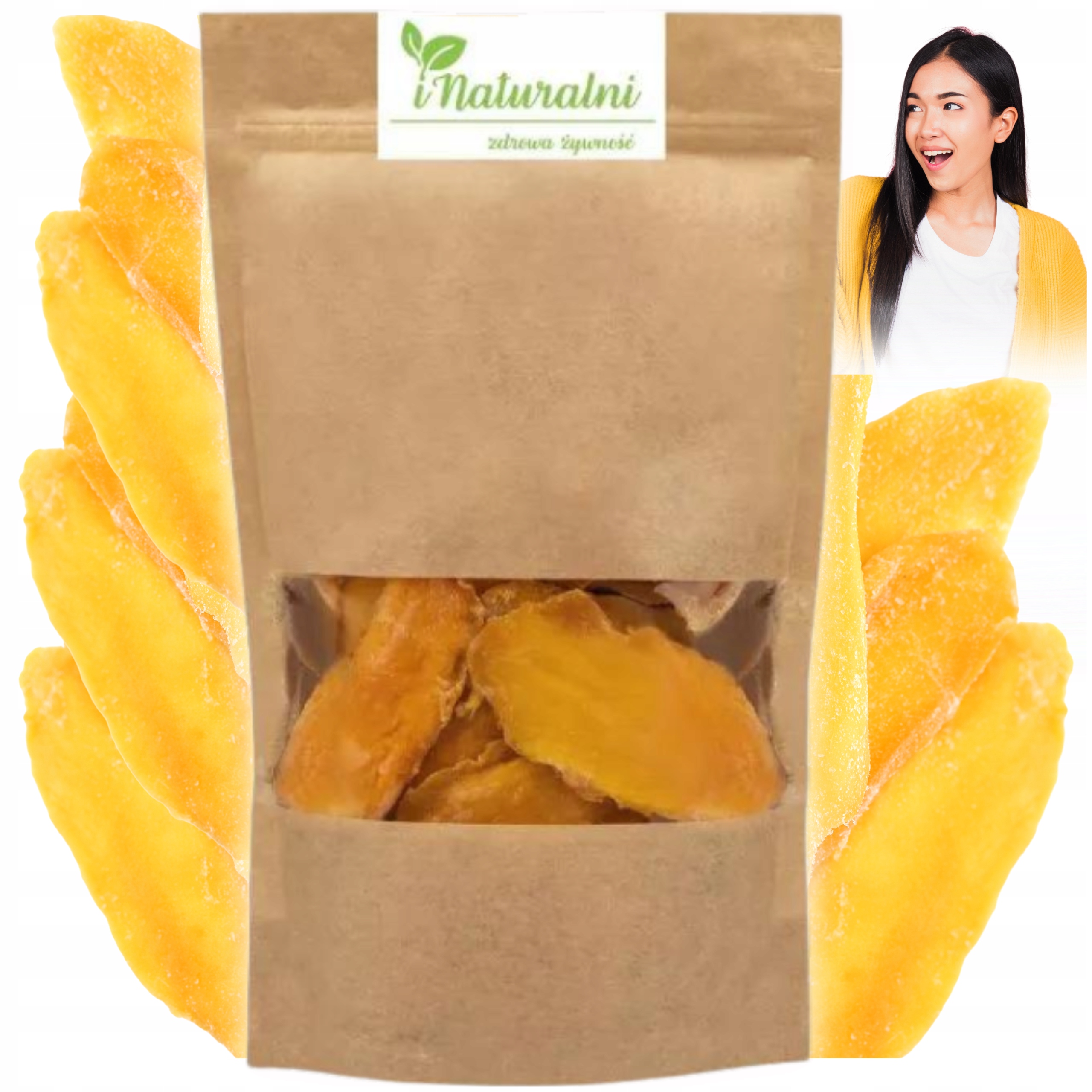 Mango Sušené 1 Kg Přirozeně Sušené Plátky Vynikající