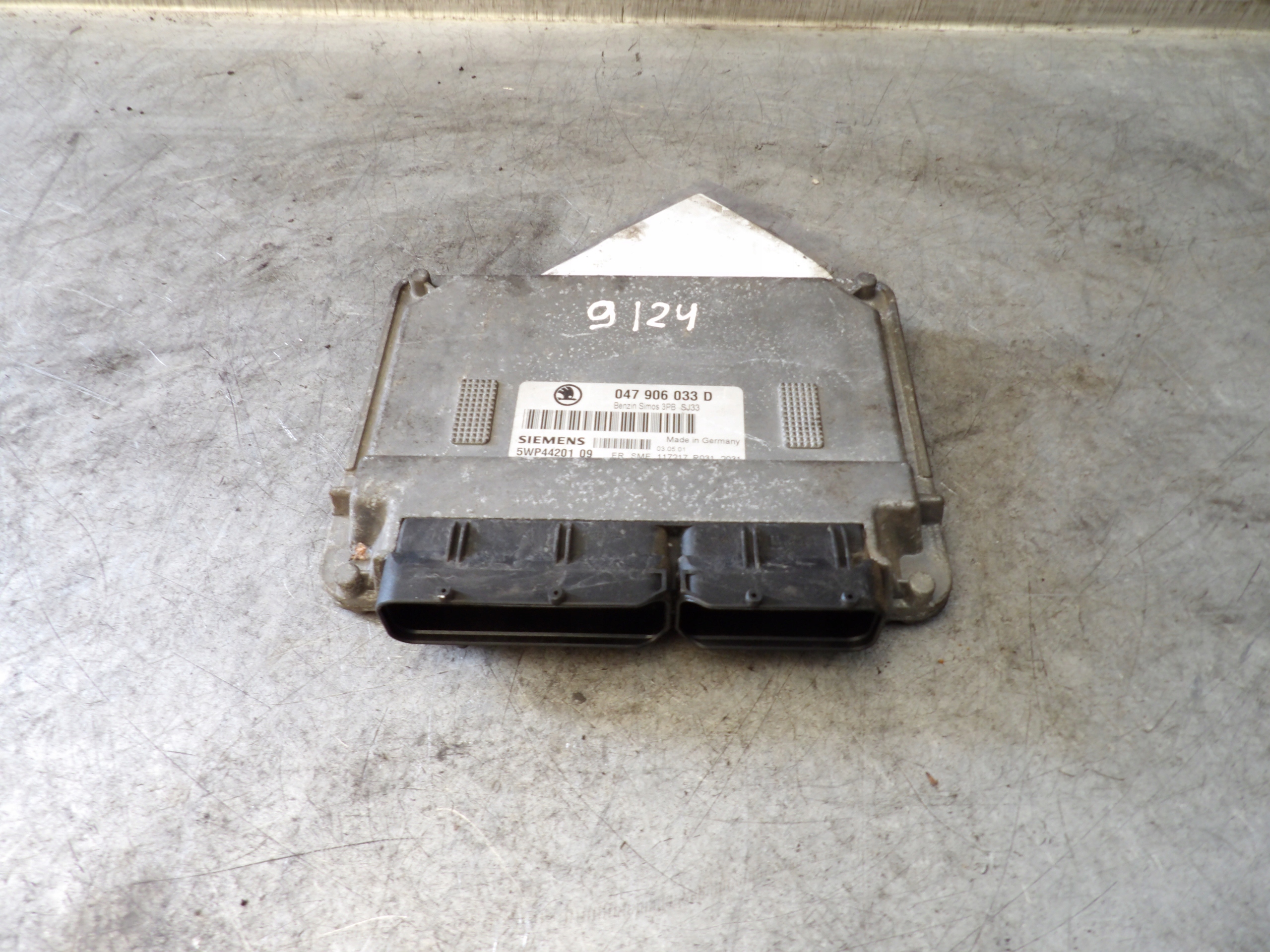 SKODA FABIA E COMPUTER, CENTRALINA 047906033D 5WP4420109