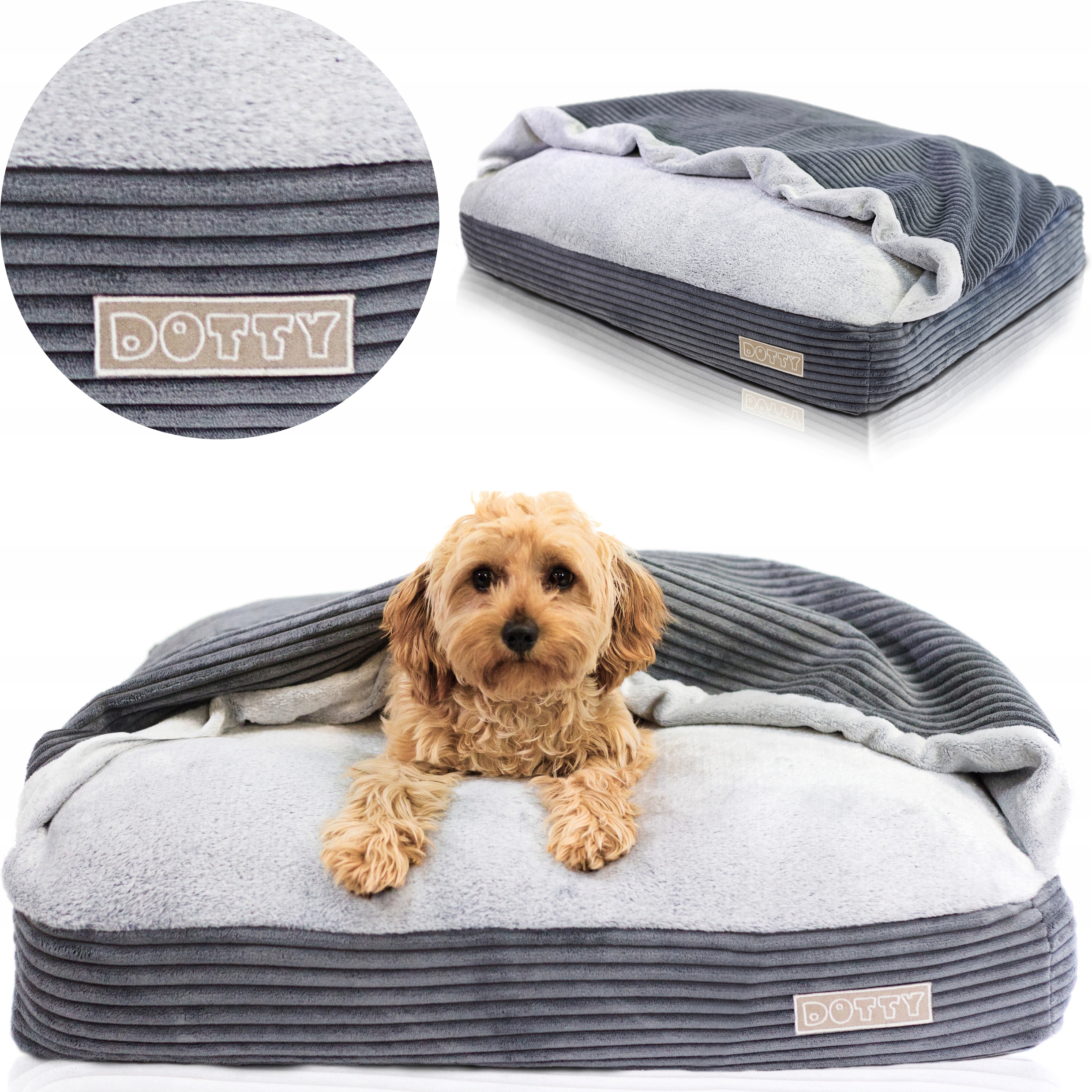 Pelíšek Norka pro psa pelíšek s vrstvou deky Dotty pro čivavu