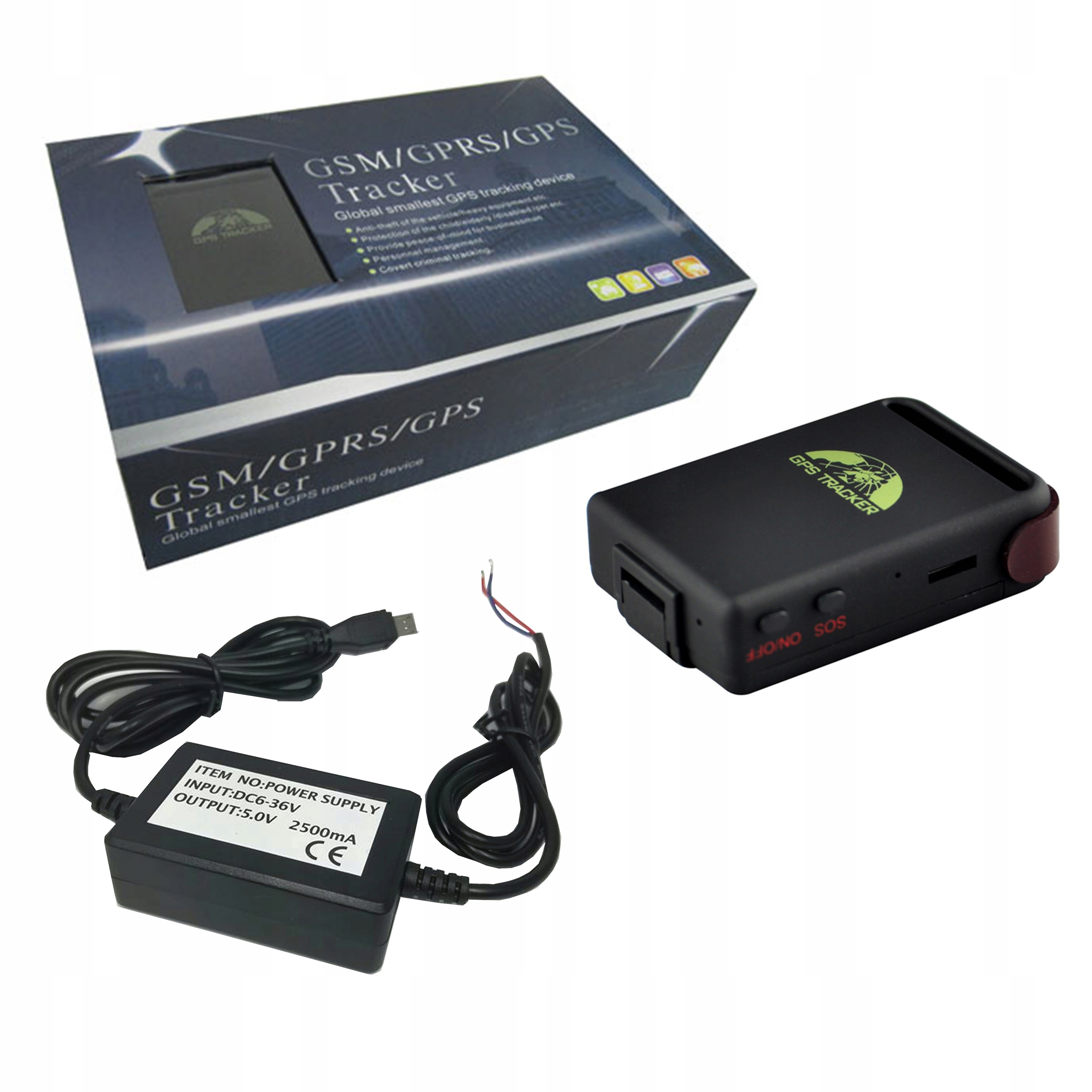 

Lokalizator Gps Gsm Tracker Android| TK102B Coban