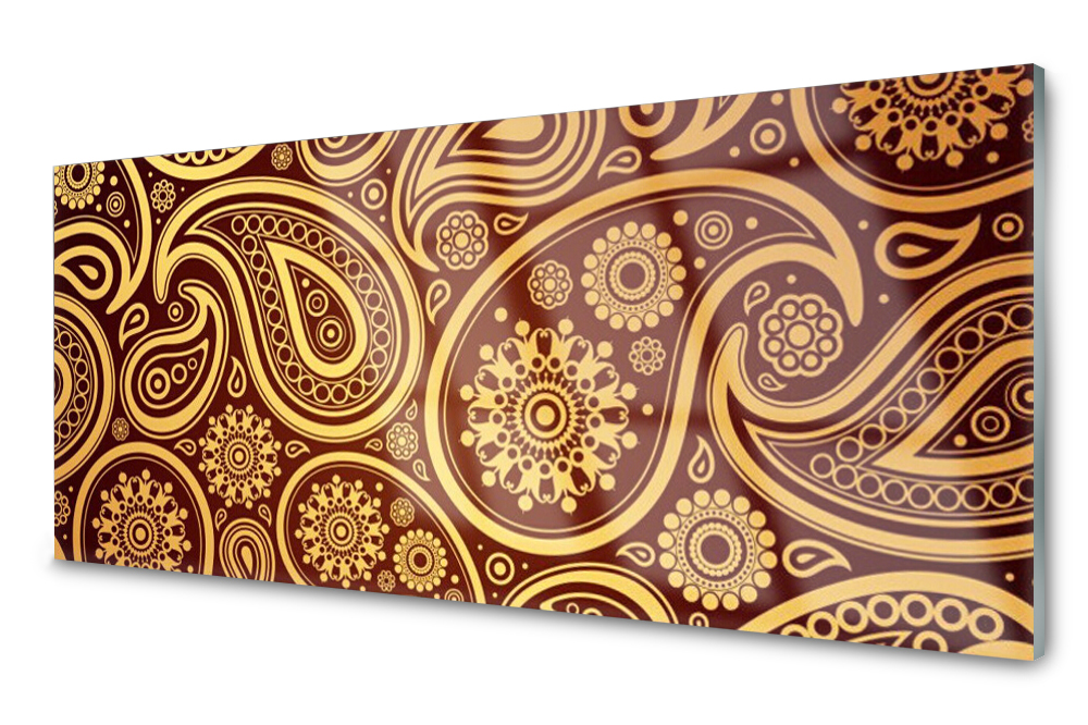 

Panel szklany do kuchni Abstrakcja 125x50