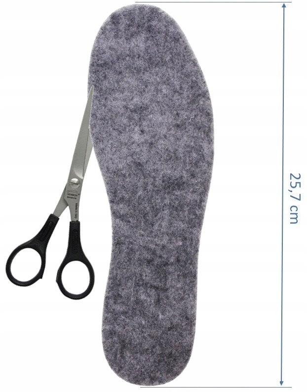 WKŁADKI DO BUTÓW FILCOWE GRUBY FILC 6 mm r. 39 Cechy dodatkowe ocieplające