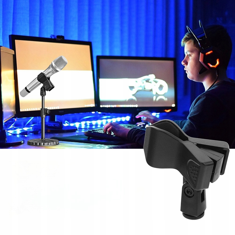 3 SZT. UNIVERSAL ZACISKI MIKROFONOWE Kod producenta 15605802