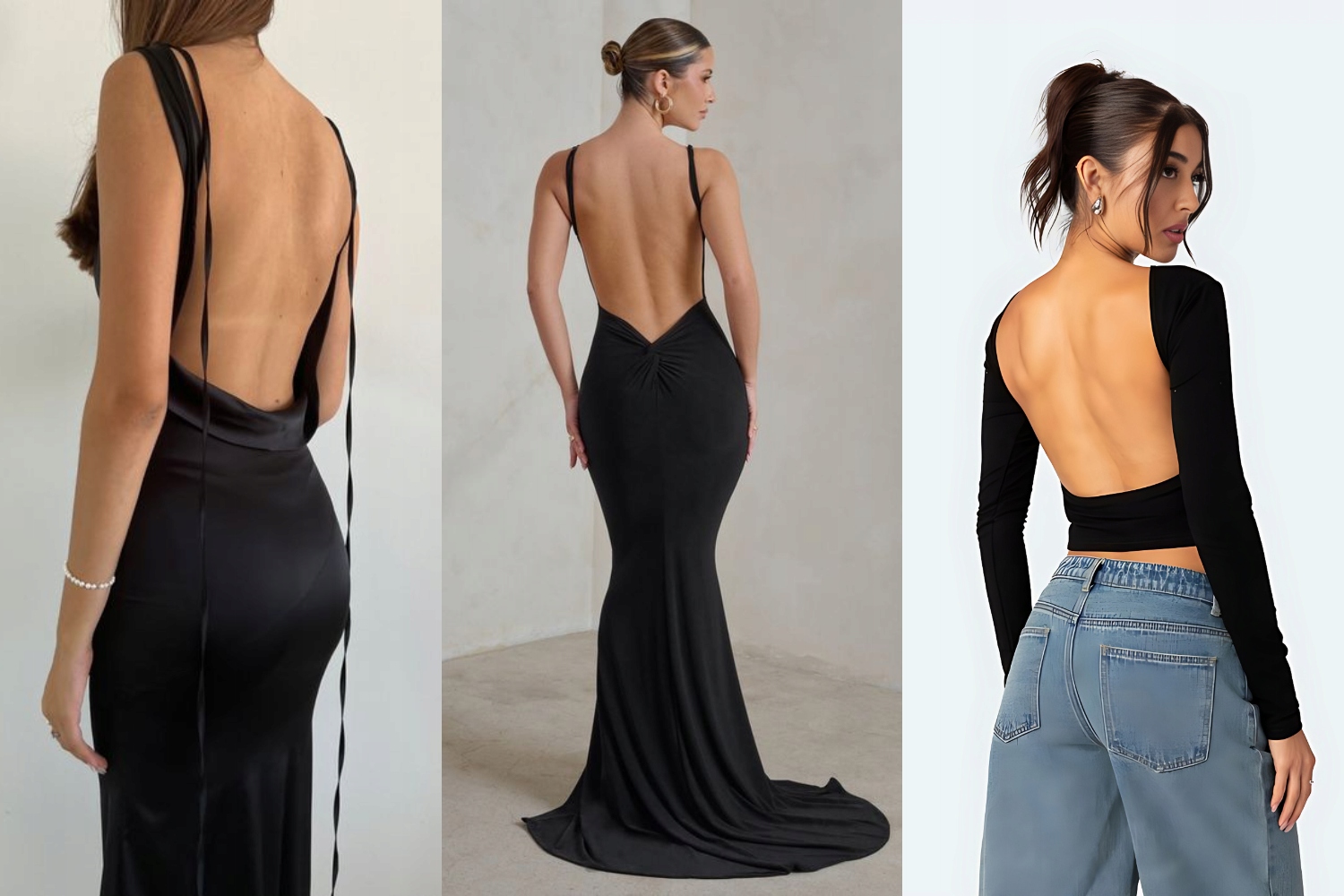 CZARNE BODY DO SUKNI WYSZCZUPLAJĄCE BIUSTONOSZ STRINGI MAJTKI PUSH UP L Linia regular
