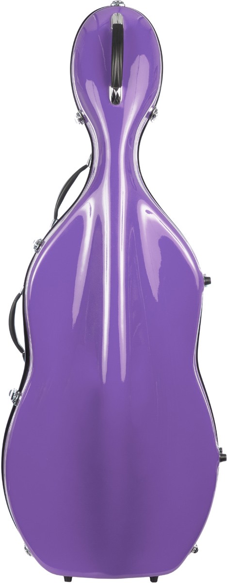 Fiberglass violoncellové pouzdro Classic 4/4 M-case Fialové