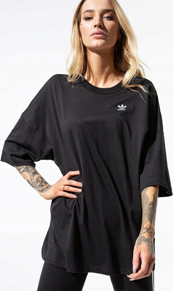 

42 Adidas T-shirt Ss Relaxed DW3892 Czarny