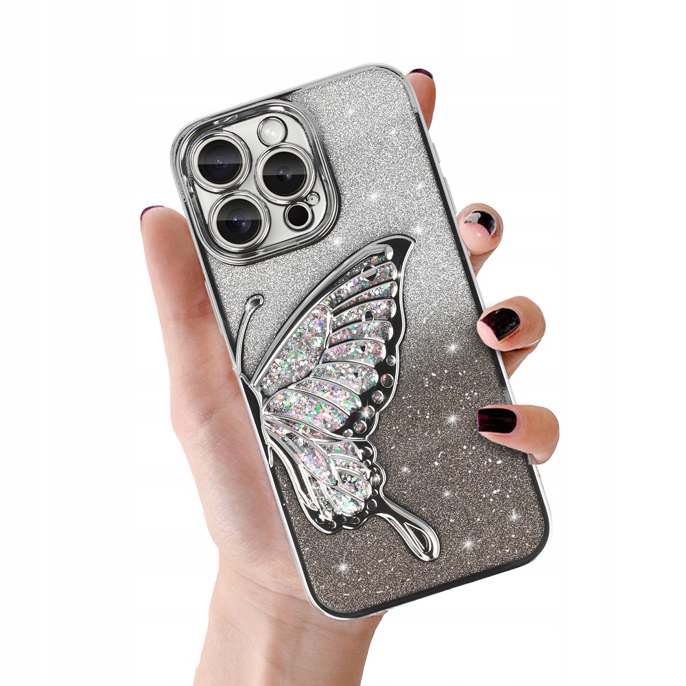 Etui Butterfly Water Case ze wzorem Motyla do iPhone 14 na tył nakładka