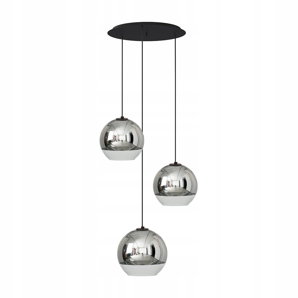 Závesná lampa Led luster Nowodvorski Globe chróm
