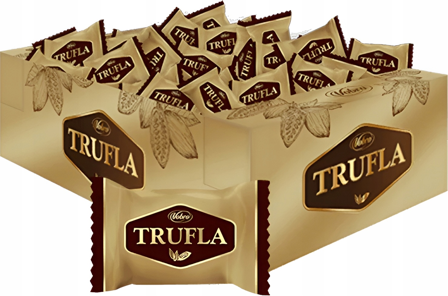 Levně Lanýže Bonbóny v polevě s čokoládovou příchutí 3 kg