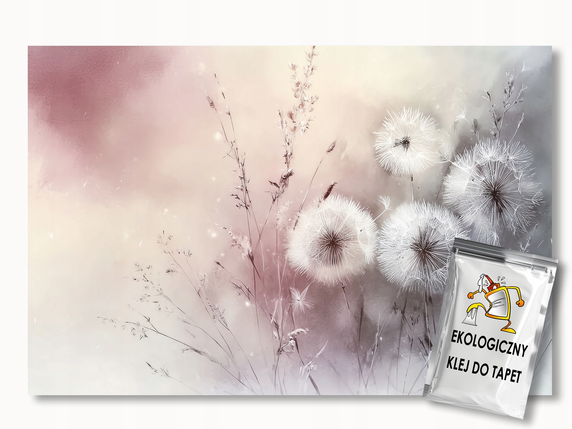 Fototapeta Flizelina Boho Příroda Louka Zahrada Trávy Foukačky 250x175 110g