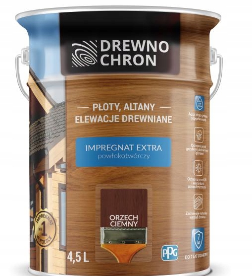 Drewnochron Orzech Ciemny 4,5L