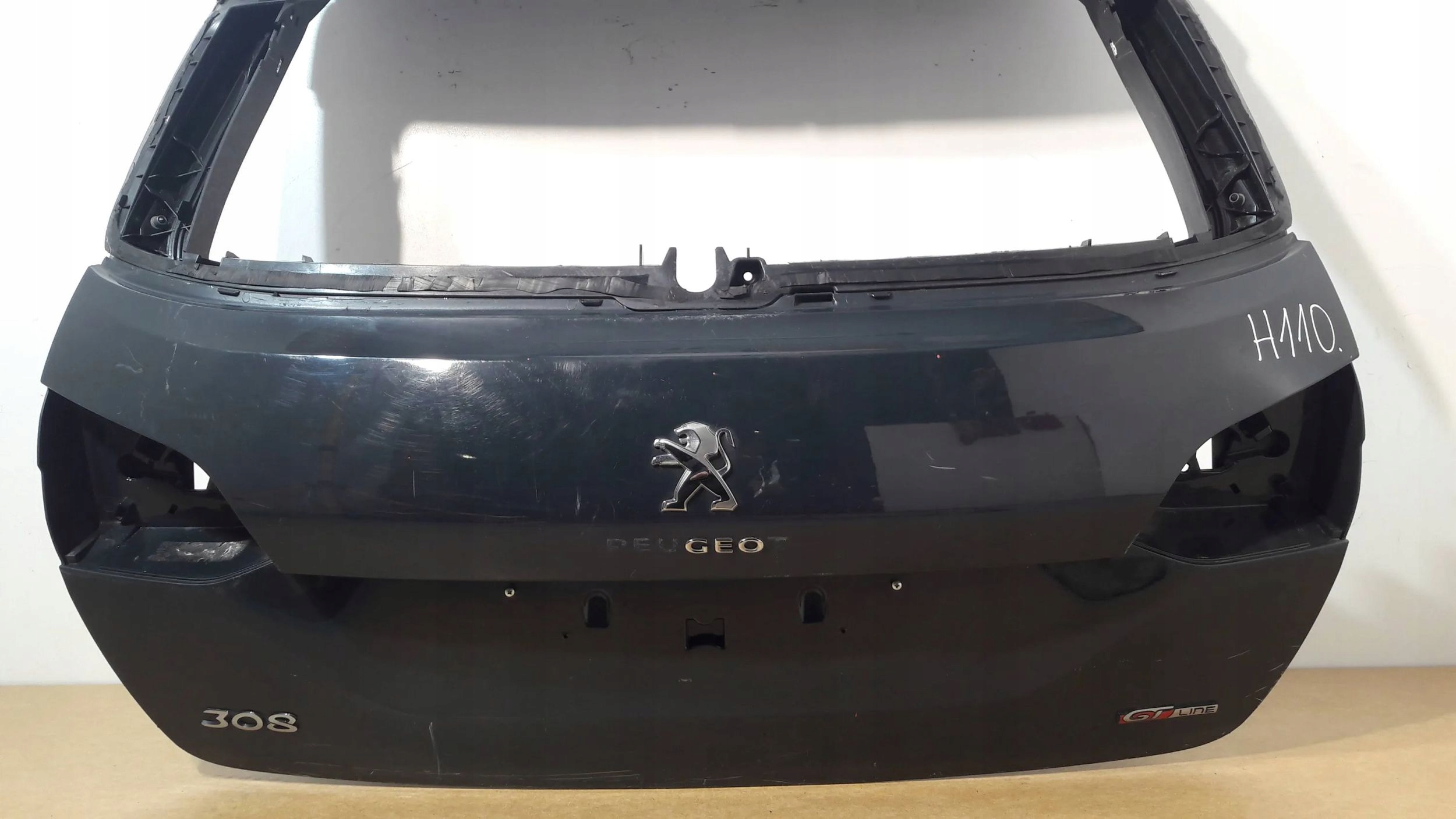 Peugeot 308 rear trunk door boot 2013- (H110)