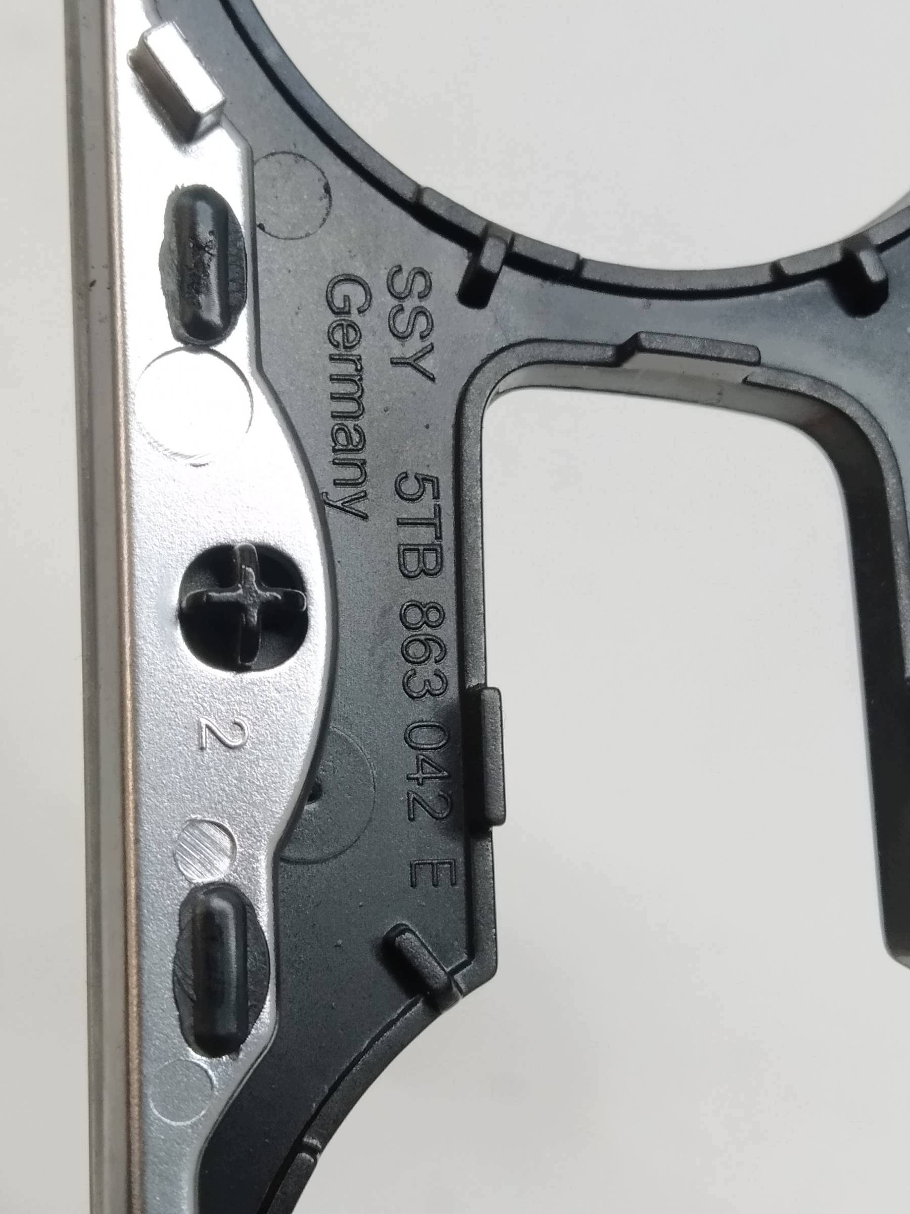 frame RADIA frame PANELU air conditioning devices 5TB863042E VW Touran III (2015- )