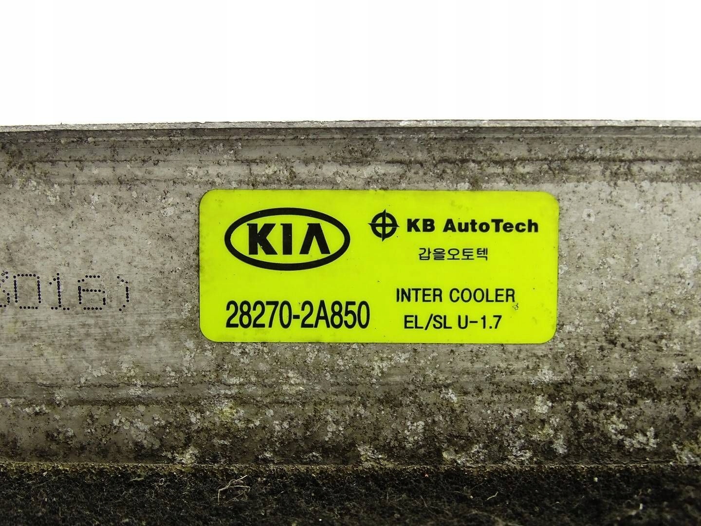INTERCOOLER Kühler luft HYUNDAI IX35 1.7 CRDI 282702A850