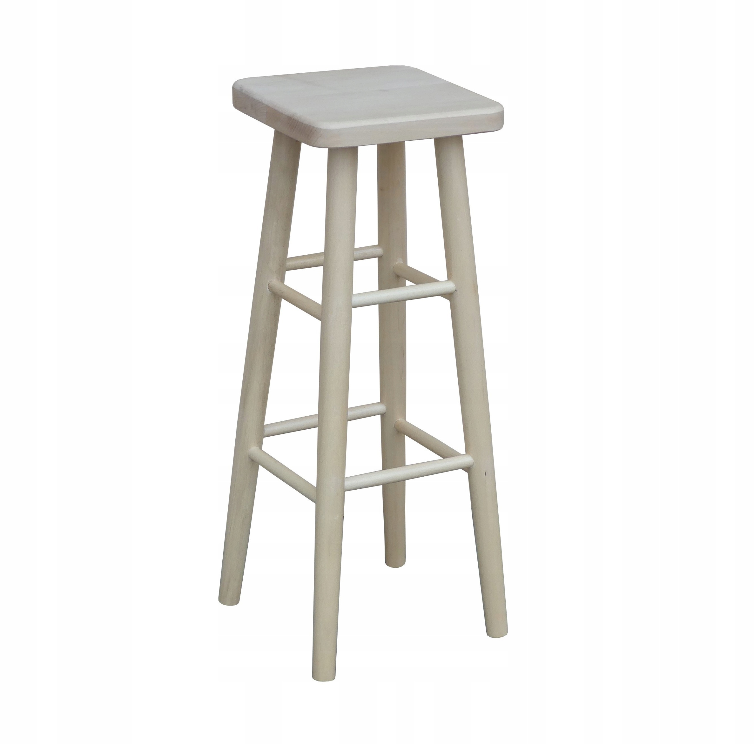 

Taboret Barowy Hoker Drewniany Stołek 81cm Jasny