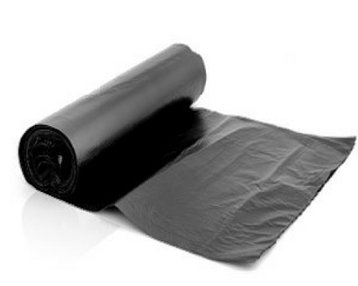 

Worki na śmieci 60l Ldpe, czarne 50szt/rol
